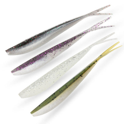 10pk Soft Plastic Lure Jerkbait