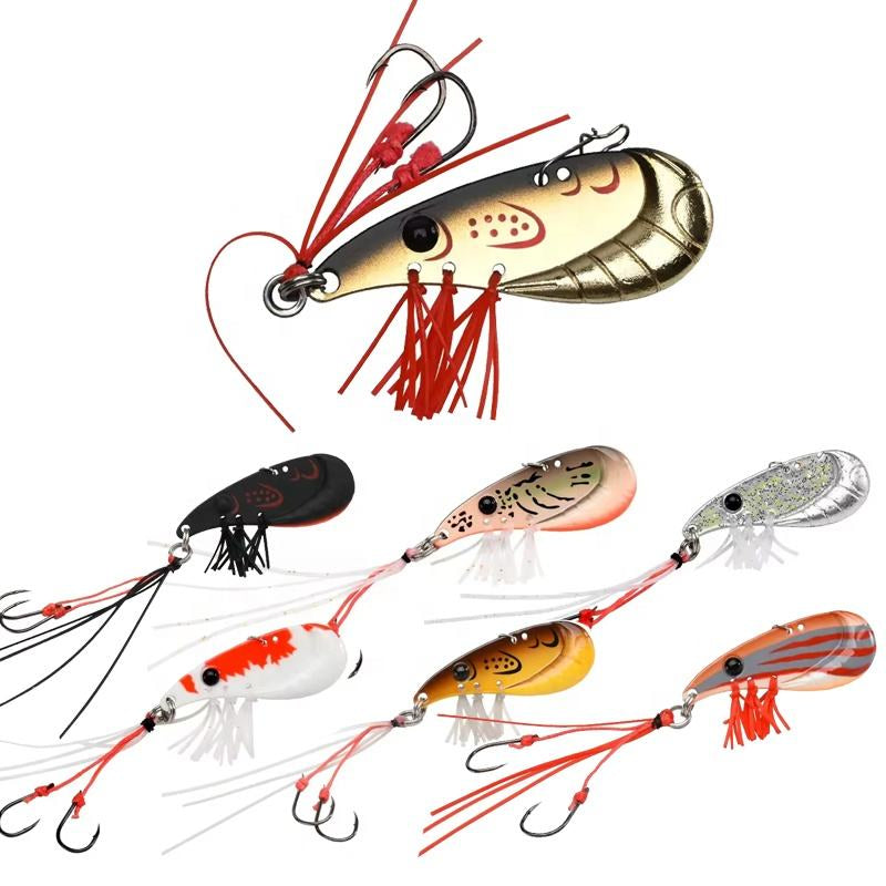 Sinking Vib Lure Metal Shrimp Jig